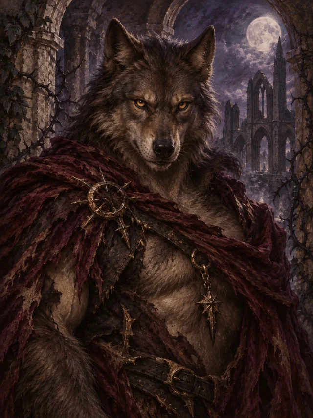 The Werewolf in the shadows